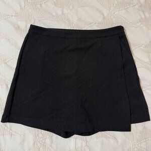 SHEIN Black Skort | Size Medium | Mini Skirt with Shorts